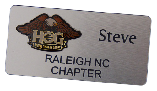 chapter personalized name tag