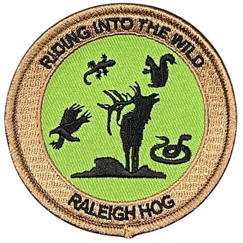 Ride Into the Wild patch